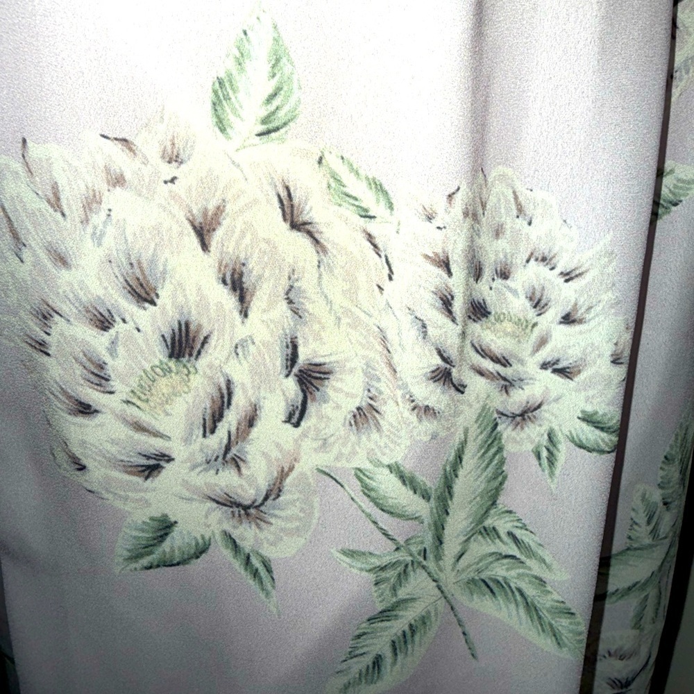 Show Me Your MuMu Lavender Floral Halter Top Dress, Large - Picture 5 of 6